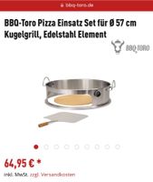 Grillaufsatz (NEU!!) Pizza Ring + Stein + Schaufel Nordrhein-Westfalen - Weilerswist Vorschau