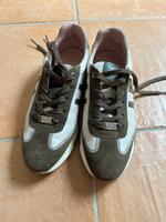 UNISA Schnürer, Sneaker Creme/ Oliv grün Gr. 38 Nordrhein-Westfalen - Overath Vorschau