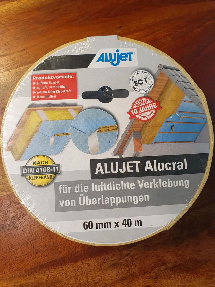 ALUJET Alucral Klebeband 60 mm x 40 m - NEU in Bayern - Krumbach Schwaben |  eBay Kleinanzeigen ist jetzt Kleinanzeigen