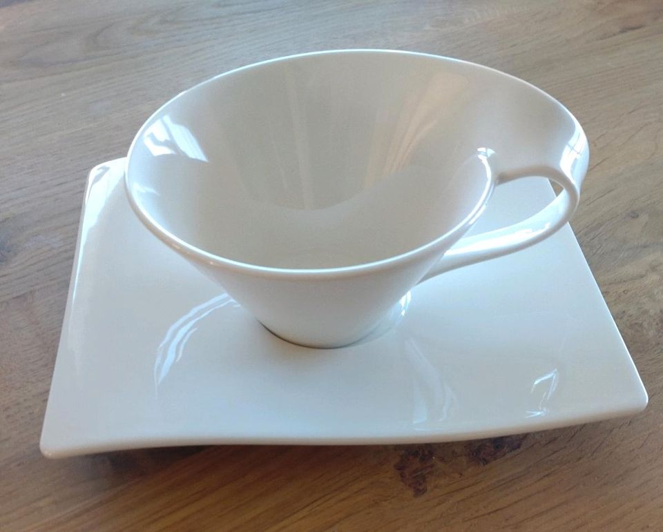 Villeroy und Boch, Teetasse mit Untertasse, neu in Freital