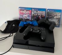 PlayStation 4 PS 4 mit 3 Controller und 3 Spiele Sachsen-Anhalt - Groß Santersleben Vorschau