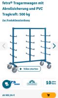 Fetra Tragarmwagen neuwertiger Zustand zu verkaufen Nordrhein-Westfalen - Paderborn Vorschau