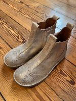 WIE NEU: Bisgaard Stiefeletten Chelsea Boots Goldglitzer Gr. 36 Hamburg-Mitte - Hamburg Altstadt Vorschau