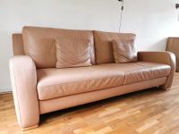 Ledersofa W. Schillig mit Hocker Bremen - Vegesack Vorschau