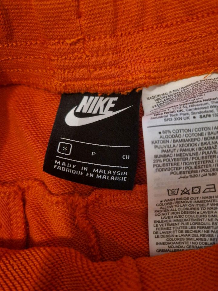 Nike Sweatpant Orange,  S, Retro style in München