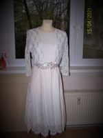 Hochzeit/Standesamt/Fest Kleid Creme/Weiß Gr.38/40-NEU-Komplett!! Berlin - Reinickendorf Vorschau