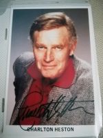 Autogramm,Charlton Heston, Original Retro, Top Sammler München - Maxvorstadt Vorschau