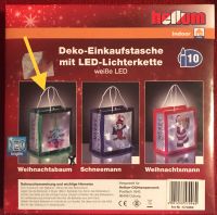 Hellum Deko-Einkaufstasche Weihnachtsbaum LED-Lichterkette OVP Bayern - Germering Vorschau