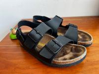 *Birkenstock* Sandalen MILANO Schwarz Gr. 37 Schmal Bielefeld - Bielefeld (Innenstadt) Vorschau