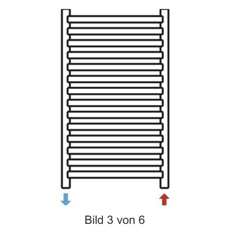 ANGEBOT!Badheizkörper Rotheigner CLASSIC 1810x600 mm weiß Heizung in Meppen