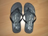 Tom Tailor Badelatschen Flip Flop Zehentrenner Gr. 45/46 schwarz Hessen - Langen (Hessen) Vorschau