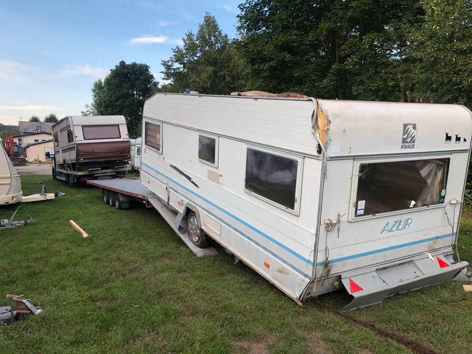 Wohnwagen Entsorgung / Platz Räumung / Schnell u. Günstig in Trier