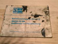 Sachs 50 sw Betriebsanleitung Hercules ultra KTM Kleinkraftrad Mo Bayern - Donauwörth Vorschau