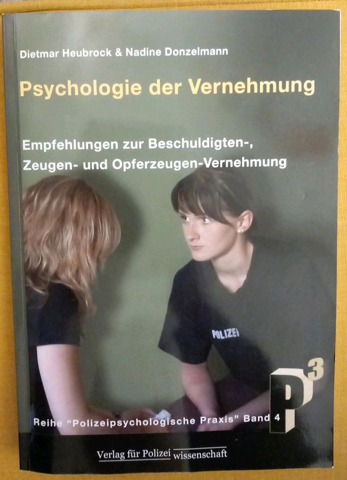 Psychologie der Vernehmung Heubrock & Donzelmann in Lübeck