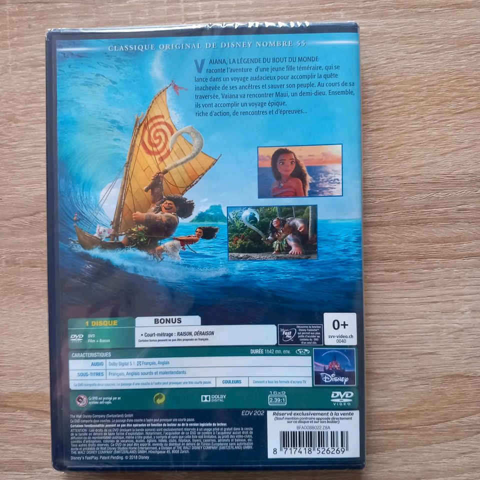 Disnep Vaiana DVD auf spanisch in Lohne (Oldenburg)