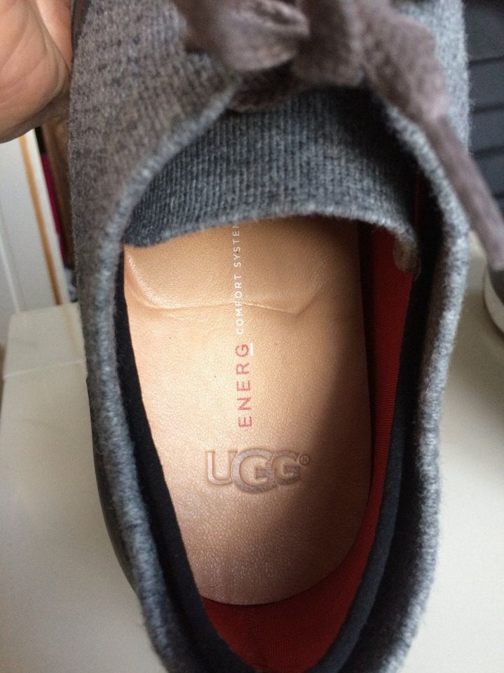 UGG Trigo Hyperweave Treadlite-Sneaker,Gr. 45,5 toll, Grau, Neu! in Königstein im Taunus