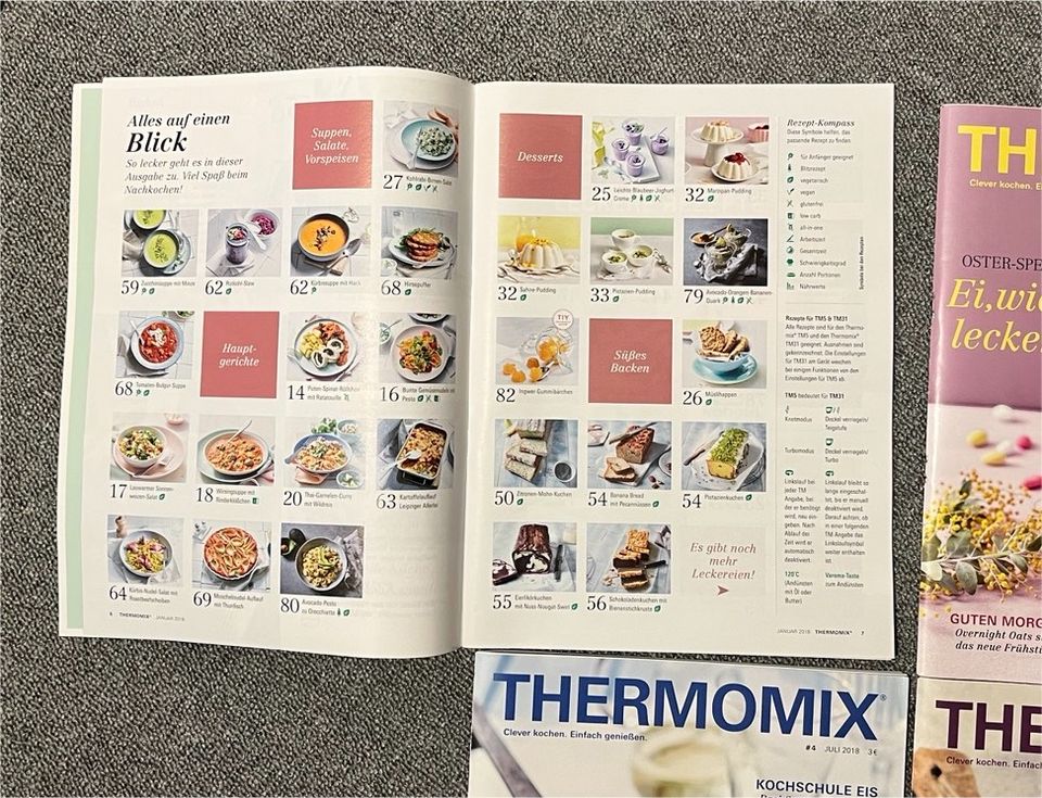 Thermomix Rezepthefte 2018 in Herzogenrath