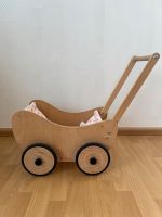 Pinolino Lauflernhilfe Puppenwagen aus Holz mit Rosa Herzen Hessen - Kriftel Vorschau