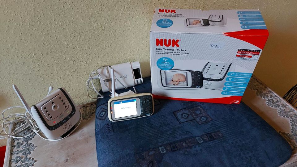 Babyphone von NUK mit Videofuntion, Ecomodus, Temperatursensor in Peine