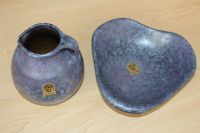 Keramik Rusha Art Vase und Obstschale 1990er Baden-Württemberg - Altenriet Vorschau