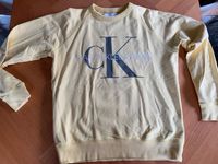 Calvin Klein Sweatshirt Pullover Gr. L zitrusgelb Nordrhein-Westfalen - Waldbröl Vorschau