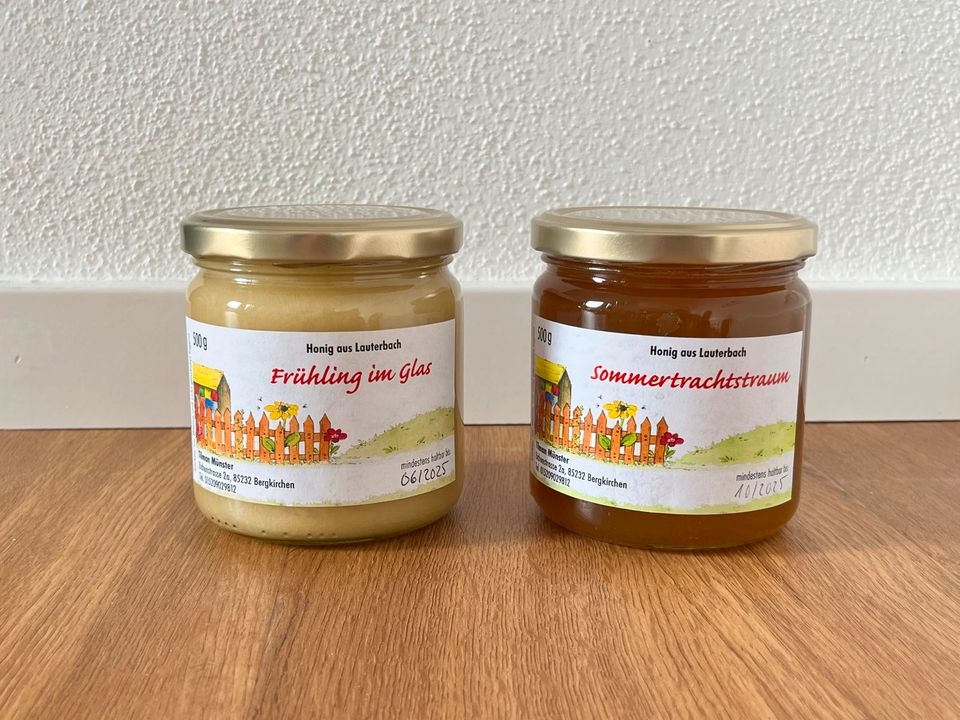 Regionaler bayerischer Honig vom Imker in Bergkirchen