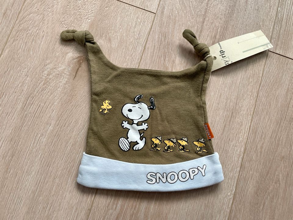 Snoopy dünne Mütze Übergangsmütze 62 68 H&M hundm in Windeck