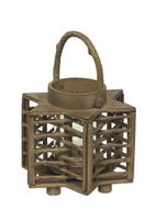 Rattan Laterne Stern Villaverde® 15,5 cm mit Glaseinsatz NEU Nordrhein-Westfalen - Hüllhorst Vorschau