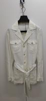 Suitsupply Leinen Safari Sahara Jacke mit Gürtel Weiss EU52 Neu Köln - Köln Klettenberg Vorschau