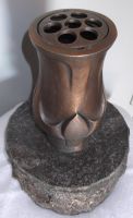 Grabvase Bronze mit Sockel / Grab-Vase / Friedhof Elberfeld - Elberfeld-West Vorschau