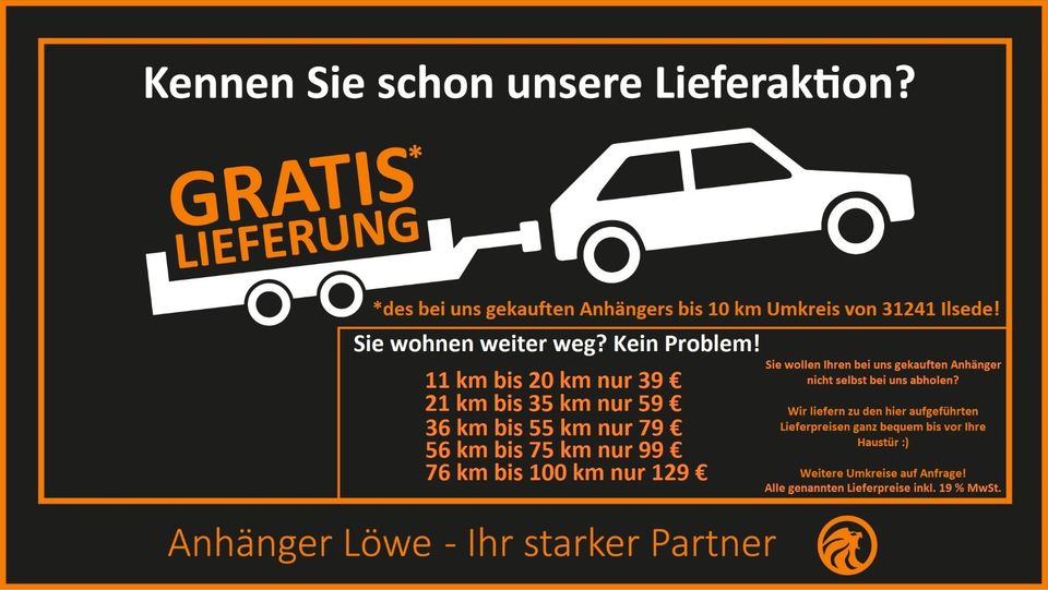 ANGEBOT - Neuer 750 KG Bootsanhänger, Bootstrailer, PKW-Anhänger, Hänger, Trailer mit Seilwinde und Doppelseitenrollen, Kielrollen in Ilsede