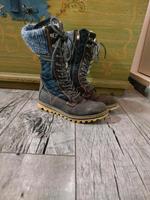 Tamaris Winterstiefel Größe 37 dunkelblau Sachsen - Oelsnitz / Vogtland Vorschau