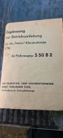 Simson Sport 1959 S50 B2 VEB IFA AWO Betriebsanleitung DDR Ludwigslust - Landkreis - Brahlstorf Vorschau