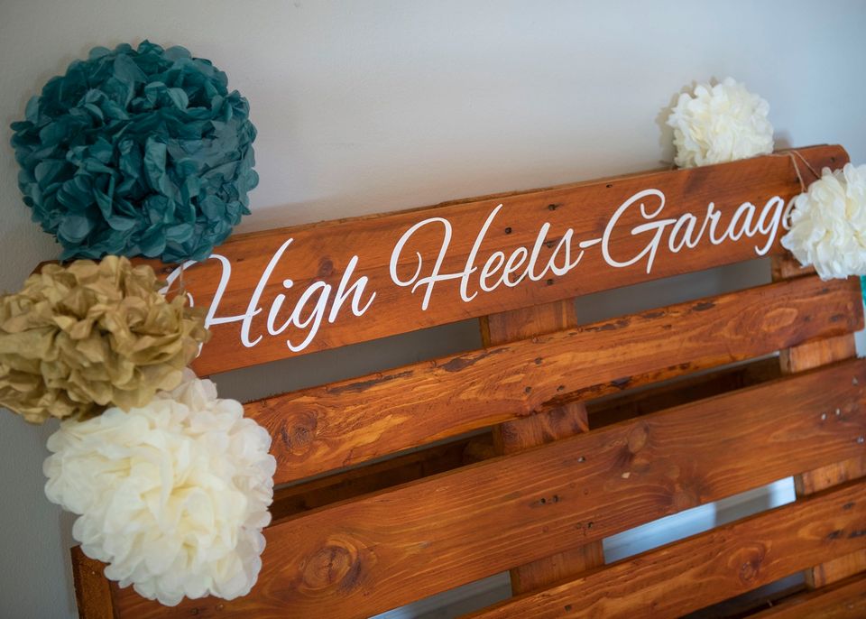 High-Heels-Garage für Events, Hochzeit, zu mieten in Velen