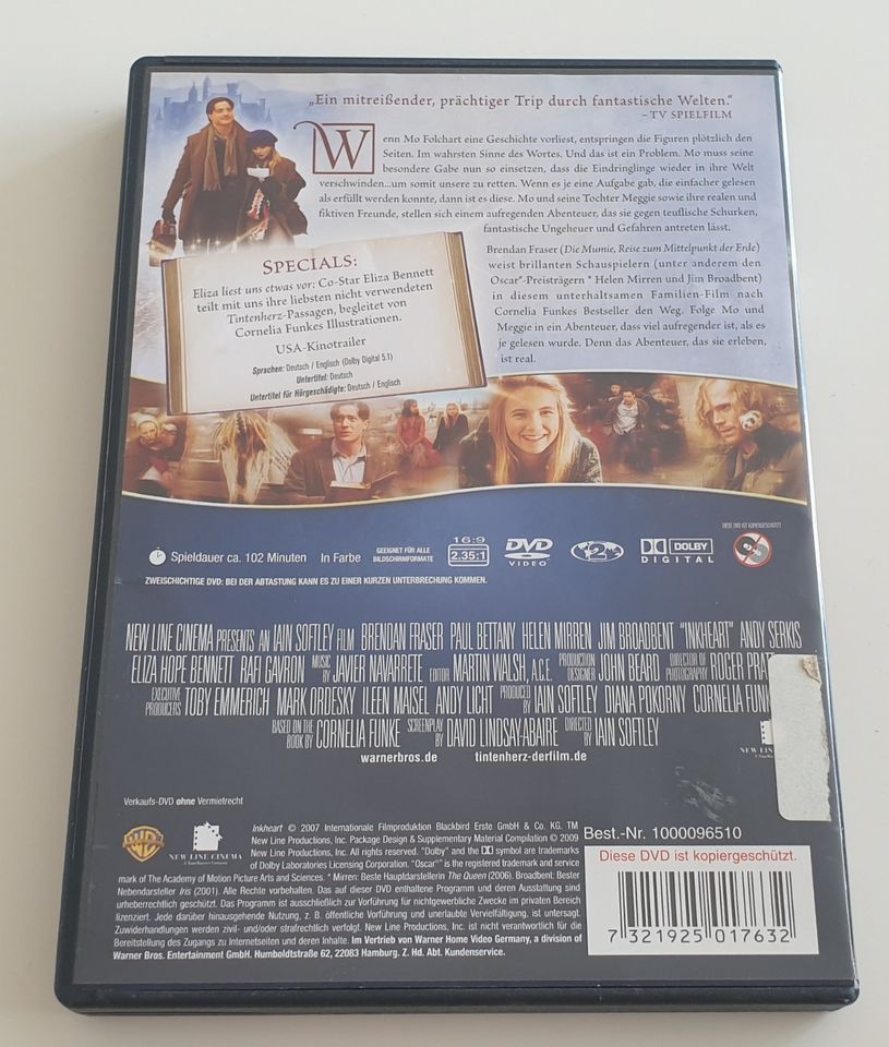 DVD "Tintenherz" in Lübeck