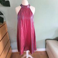 Kleid festlich glanz schulterfrei 38 M rot neckholder esprit zara Bayern - Neu Ulm Vorschau