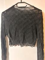 Croptop schwarz Hessen - Ludwigsau Vorschau