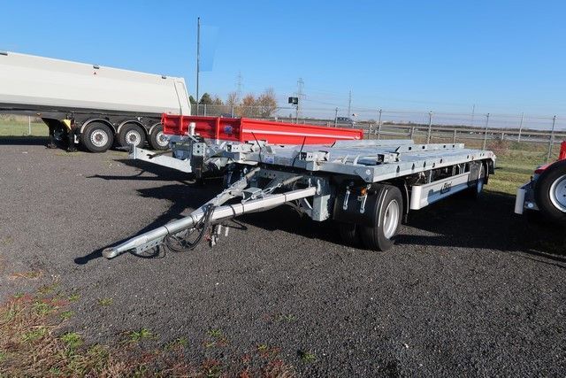 Fliegl ZPS 200 Kombi Fahrzeug Container+Tieflader in Hagenow