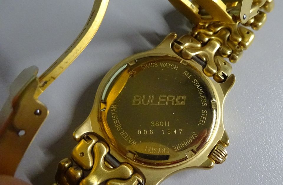 Herrenuhr - Buler Ocean Conqueror – 18k vergoldet in Alzenau