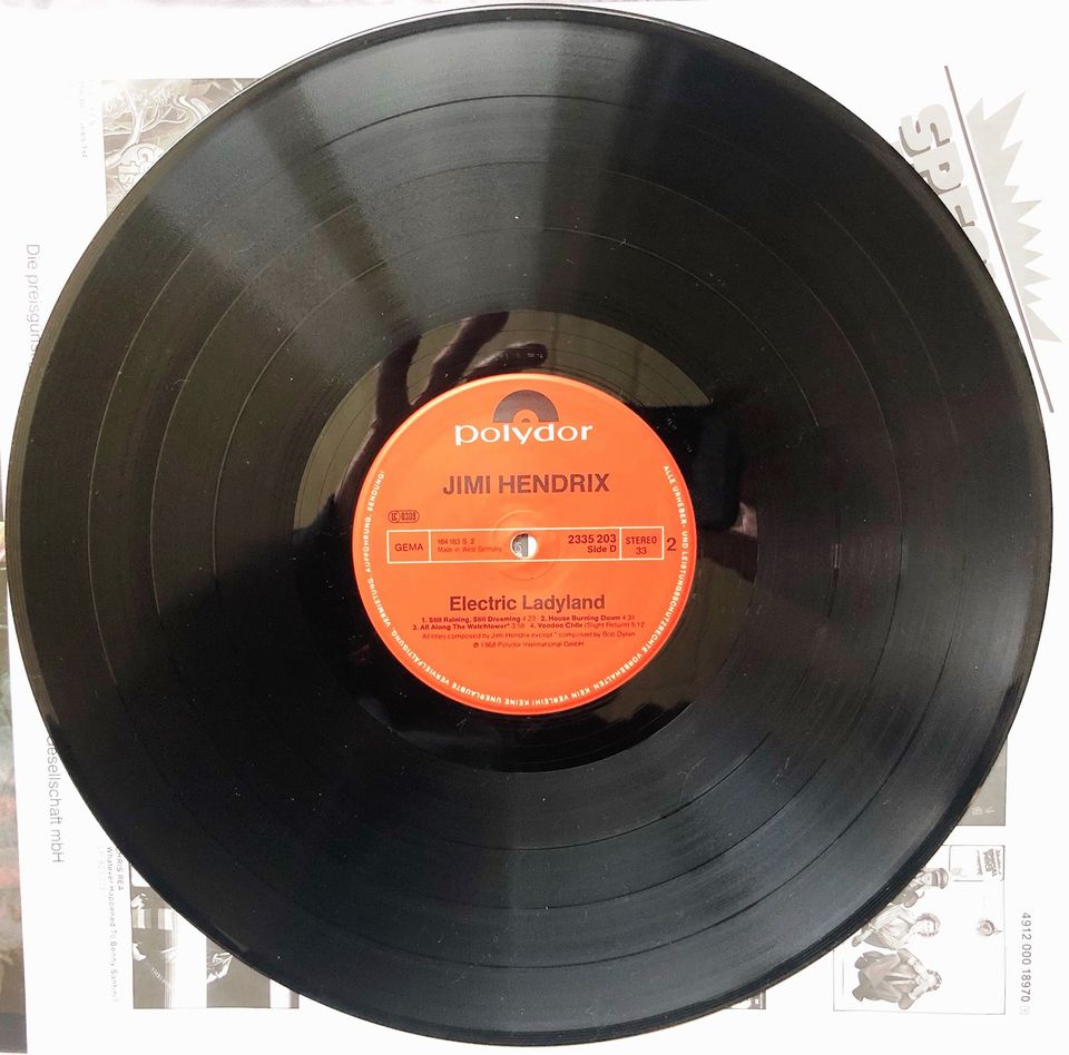 JIMI HENDRIX, ELECTRIC LADYLAND, Doppel-LP, Vinyl, Polydor in Amberg