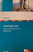 Unterwegs sein-Lyrik vom Barock bis zur Gegenwart Sachsen-Anhalt - Magdeburg Vorschau