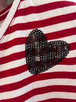 Ulla Popken T-Shirt maritim Herz Ge. 54/56 rot/weiß Münster (Westfalen) - Sprakel Vorschau