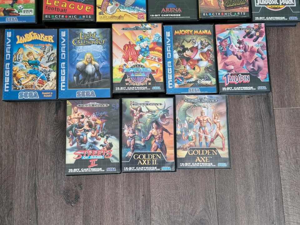 Verkaufe unsere Sega Mega Drive Spiele in Hamm
