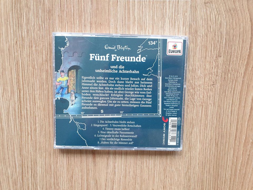 CD / Hörspiel "Fünf Freunde und die unheimliche Achterbahn" in Bremen
