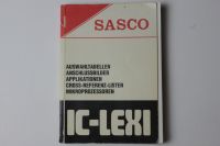 SASCO IC-LEXI Auswahltabellen Anschlussbilder Applikationen Mikro Bayern - Bad Tölz Vorschau