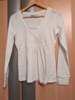 Gina Damen Langarmshirt Gr. 38 weiß Wandsbek - Hamburg Hummelsbüttel  Vorschau