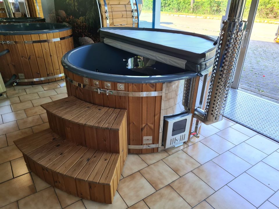 ❗-500 EUR Rabatt Badefass Badetonne Badezuber Whirlpool Hot Tub GFK 200 in Würzburg