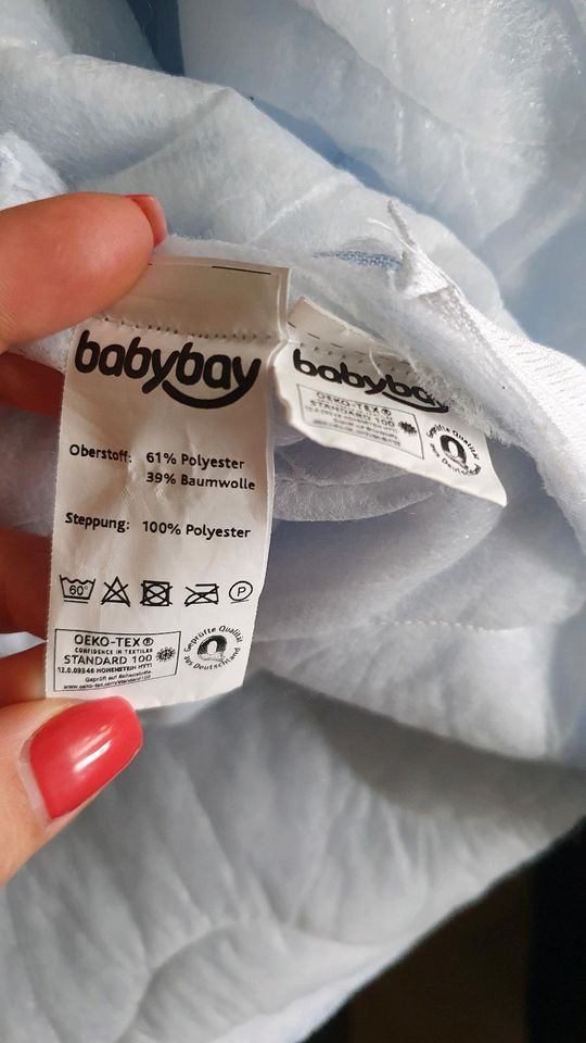 Babybay Beistellbett Boxspring inkl. Matratze und Spannbetttücher in Mönchengladbach