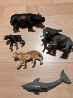 Spielfiguren - Elefant, Jaguar, Schimpanse, Nilpferd, Delfin Bayern - Rosenheim Vorschau