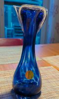 Vase Glas Handarbeit Kobalt Brandenburg - Blankenfelde-Mahlow Vorschau